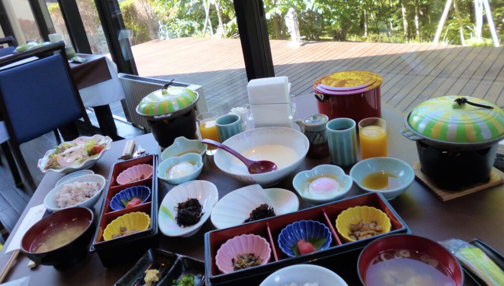 ホテル四季彩の朝食を撮影した写真
