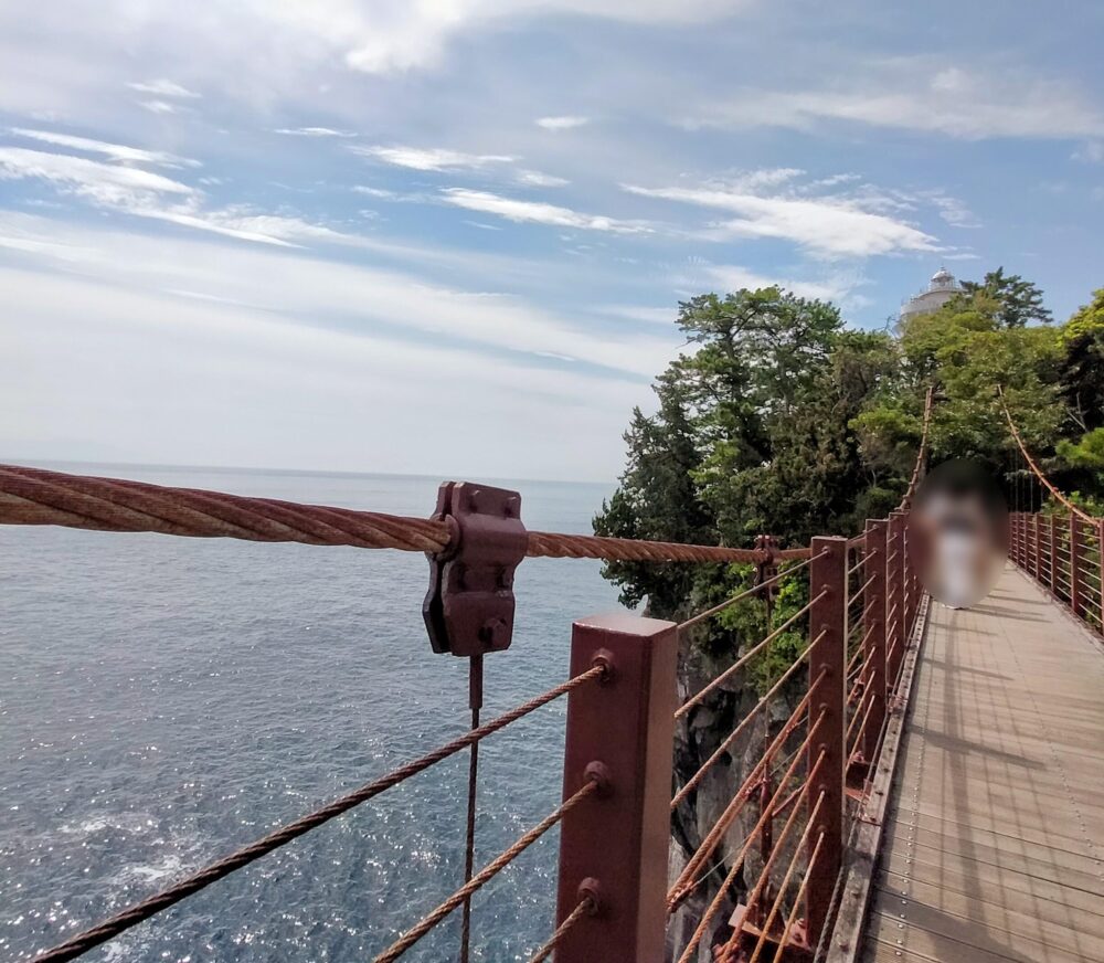 門脇吊り橋を撮影した写真