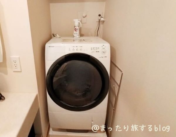 私が宿泊した【Rakuten STAY VILLA 鬼怒川リバーサイド】の洗面スぺ―スの備品を撮影した写真